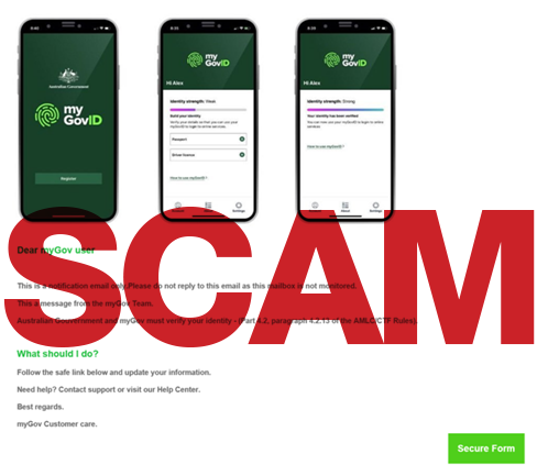 Tax scam alert for May has been released where fake myGov accounts are circulating.